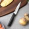 Fissman 3-Piece Knife Set, Stainless Steel Franco Series 8'' Chef Knife, 5'' Utility Knife, 3.5'' Paring Knife