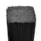 Fissman Universal Knife Marble Blocks, Holders With Slots For Scissors And Sharpening Rod And Detach For Easy Cleaning White/Black 11x23x11cm
