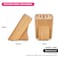 Fissman Kitchen Knife Organizer 14x18x22 cm Wood