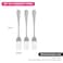 Fissman 3-Piece Dessert Forks Flavia 17cm Stainless Steel
