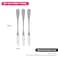 Fissman 3-Piece Fruit Forks Flavia 13cm Stainless Steel