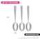 Fissman 3-Piece Tea Spoon 15cm, Stainless Steel Cutlery Set Flor Series