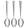 Fissman 3-Piece Tea Spoon 15cm, Stainless Steel Cutlery Set Flor Series