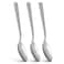 Fissman 3-Piece Tea Spoon 15cm, Stainless Steel Cutlery Set Flor Series
