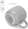 Fissman 2-Piece Mugs Firmina Gray 350ml New Bone China