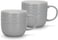 Fissman 2-Piece Mugs Firmina Gray 350ml New Bone China