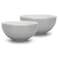 Fissman 2-Piece Bowls Firmina Gray 14.5/620ml New Bone China