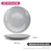 Fissman 2-Piece Plates Firmina Gray 21cm New Bone China