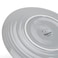 Fissman 2-Piece Plates Firmina Gray 21cm New Bone China