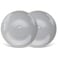 Fissman 2-Piece Plates Firmina Gray 21cm New Bone China