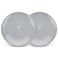 Fissman 2-Piece Plates Firmina Gray 26cm New Bone China