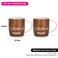 Fissman 2-Piece Mugs 310ml Coffee Break New Bone China