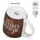 Fissman 2-Piece Mugs 310ml It's Always Coffee New Bone China