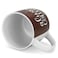 Fissman 2-Piece Mugs 310ml It's Always Coffee New Bone China