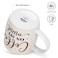 Fissman 2-Piece Mugs 310ml Coffee On My Mind New Bone China