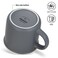Fissman 2-Piece Mugs 380ml For You New Bone China