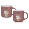 Fissman 2-Piece Mugs 380ml Hello New Bone China