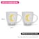 Fissman 2-Piece Mugs 380ml Moon Child New Bone China