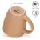 Fissman 2-Piece Mugs 380ml Be Free New Bone China