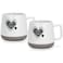 Fissman 2-Piece Mugs 400ml You Are My Sunshine New Bone China