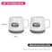 Fissman 2-Piece Mugs 400ml Happy Together New Bone China