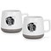 Fissman 2-Piece Mugs 400ml Me And You Happy New Bone China