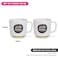 Fissman 2-Piece Mugs 490ml Smile Happy New Bone China