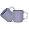Fissman 2-Piece Mugs 360ml Lilac New Bone China