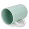 Fissman 2-Piece Mugs 540ml Green New Bone China
