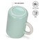 Fissman 2-Piece Mugs 540ml Green New Bone China