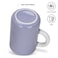 Fissman 2-Piece Mugs 540ml Lilac New Bone China