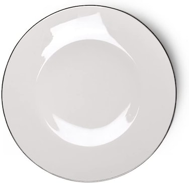 Fissman Plate Aleksa Series 27cm Color White Porcelain