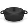 Fissman Casserole with Lid 33cm/6LTR with Lid (Cast Iron)