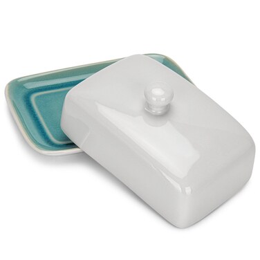 Fissman Butter Dish Celine Series 20cm Ceramic Azure