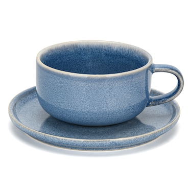 Fissman Mug 230ml And Saucer 14cm Ceramic Cozy