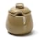 Fissman Sugar Bowl 9cm 250ml Beige Crackle Ceramic