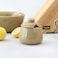 Fissman Sugar Bowl 9cm 250ml Beige Crackle Ceramic