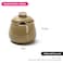 Fissman Sugar Bowl 9cm 250ml Beige Crackle Ceramic