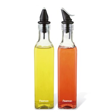 Fissman Oil &amp; Vinegar Bottle Set 2х250ml Glass