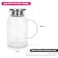 Fissman Jug 1500ml with Filter (Borosilicate Glass)