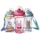 Fissman Water Bottle For Kids BPA Free Non-Toxic Rabbit Design 460ml Pink