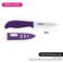 Fissman 4" Pairing Knife Ceramic Blade with Sheath Purple