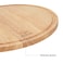 Fissman Cutting Board Round 35cm Rubber Wood