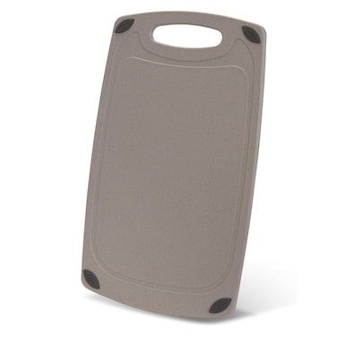 Fissman Ultra Thin Cutting Board 40cm with Juice Groove And Non Slip Bottom Plastic