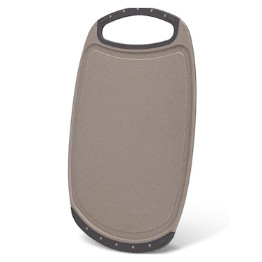 Fissman Ultra Thin  Cutting Board 35cm with Juice Groove And Non Slip Bottom Plastic