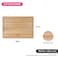 Fissman Cutting Board 38cm Rubber Wood