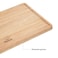 Fissman 3-Piece Cutting Boards 35cm, 30cm, 25cm With Stand Rubber Wood