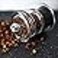 Fissman Salt &amp; Pepper Mill with Acrylic Body and Ceramic Grinder, Clear And Handy Salt and Pepper Grinder Kitchen Pepper Shaker for Sea Salt, Shakers (6cm)