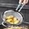 Fissman Stainless Steel Tea Strainer Fine Mesh Sieve Strainer Stainless Steel Cocktail Strainer Food Strainers Coffee Strainer, Sieve Solution with Non-Slip Handle 20cm