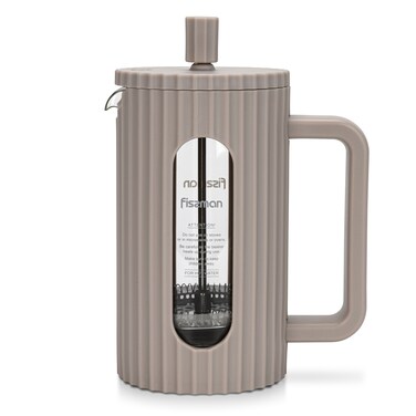 Fissman French Press Coffee Maker 600ml (Borosilicate Glass)